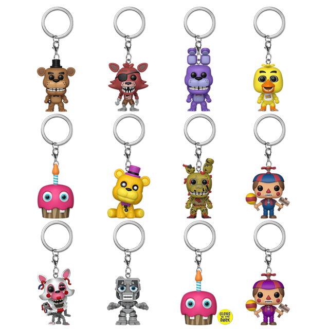 Five Nights At Freddy's FNAF Mystery Funko Pop Vinyl Keychain - 2