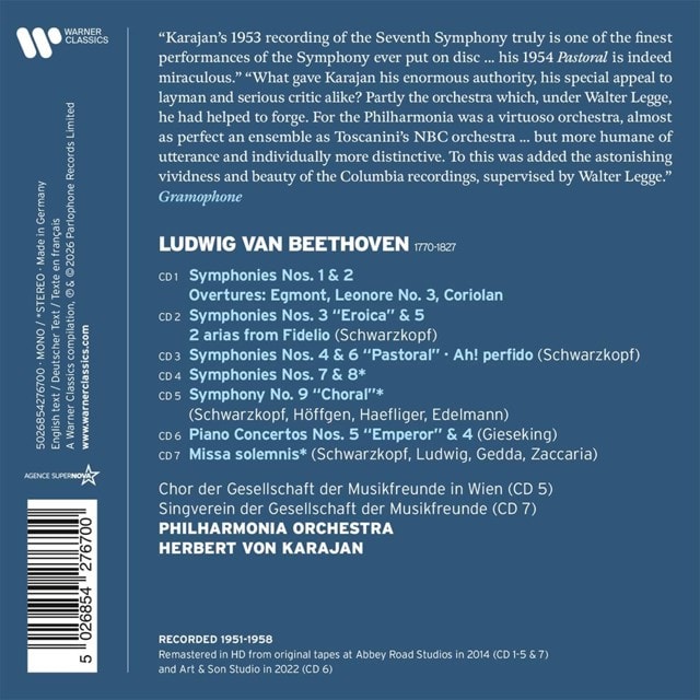 Beethoven: The 9 Symphonies/3 Overtures/... - 2