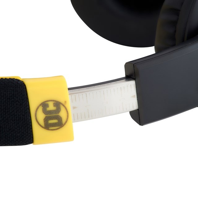 Lazerbuilt Batman Logo Light-Up Bluetooth Headphones - 6