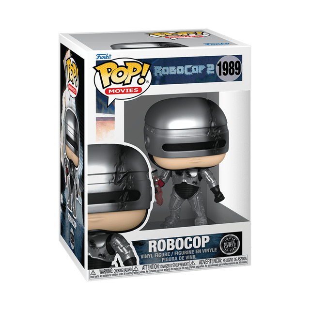 Metallic Robocop With Chance Of Chase 1989 Robocop 2 Funko Pop Vinyl - 4