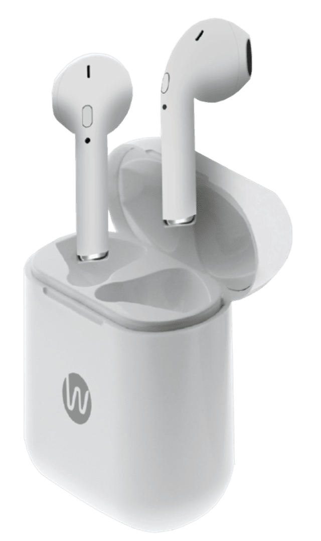Walk Audio W201 White True Wireless Bluetooth Earphones - 2