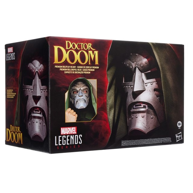 Doctor Doom Fantastic Four Marvel Legends Series Premium Collectable Roleplay Helmet - 31