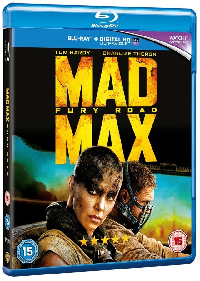 mad max fury road 4k dvd