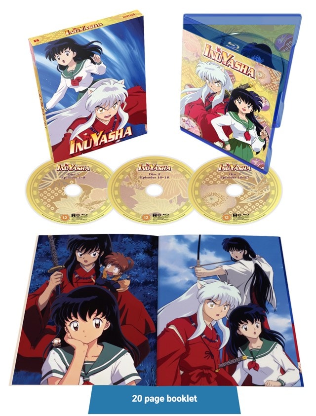 Box blu-ray Inuyasha - Edição completa + Filmes e Ovas