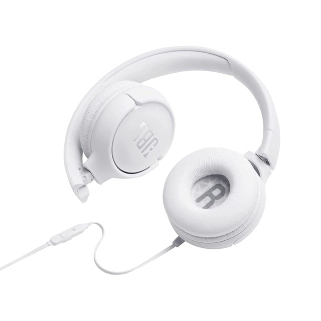 JBL Tune 500 White Headphones - 5