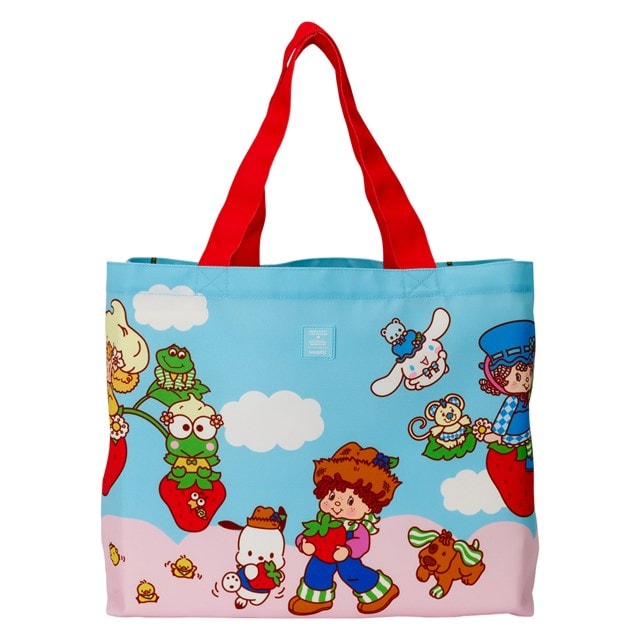 Sanrio X Strawberry Shortcake Loungefly Oversized Canvas Tote Bag - 3