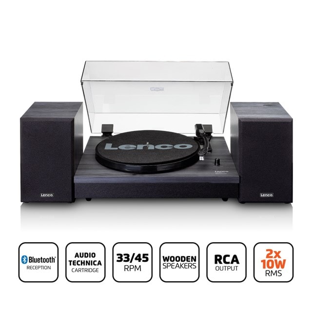 Lenco LS-301 Black Turntable & Speakers (hmv exclusive) - 8