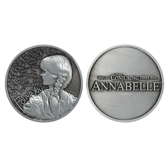 Annabelle Limited Edition Collectible Medallion - 3
