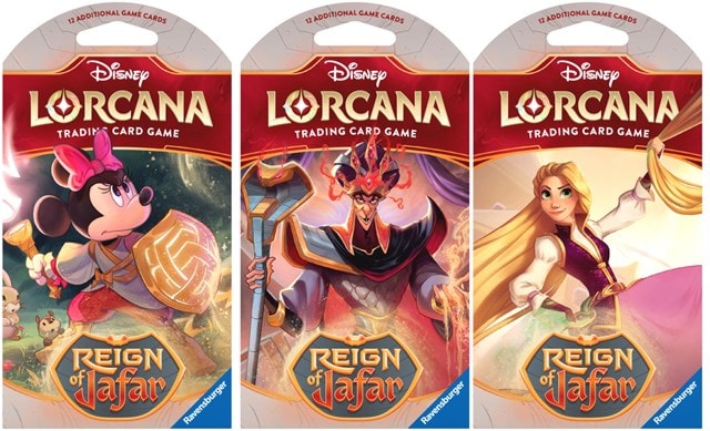 Reign Of Jafar Sleeved Booster Pack Disney Lorcana Trading Cards Assortment - 1
