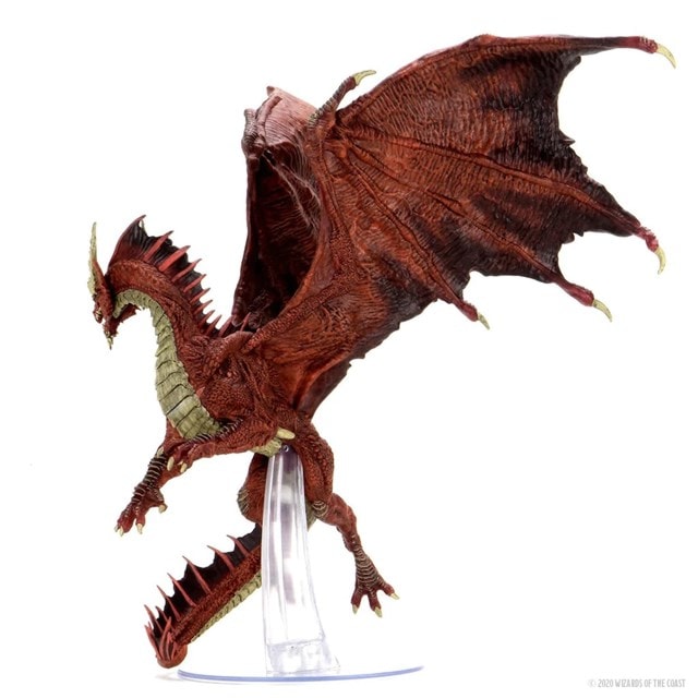 Adult Red Dragon Dungeons & Dragons Icons Of The Realms Premium Figurine - 9