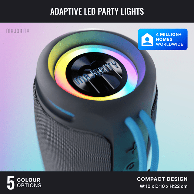 Majority Move M3 Portable Bluetooth Speaker - 14