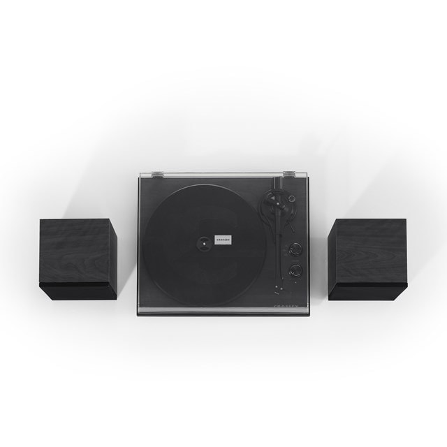 Crosley C62 Black Bluetooth Turntable & Speakers - 7