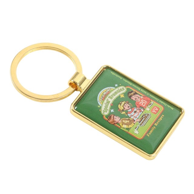 Let's Make 'Special' Brownies Steven Rhodes Keyring - 3
