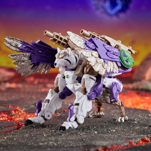 Transformers Legacy United Leader Class Beast Wars Universe Tigerhawk Converting Action Figure - 15