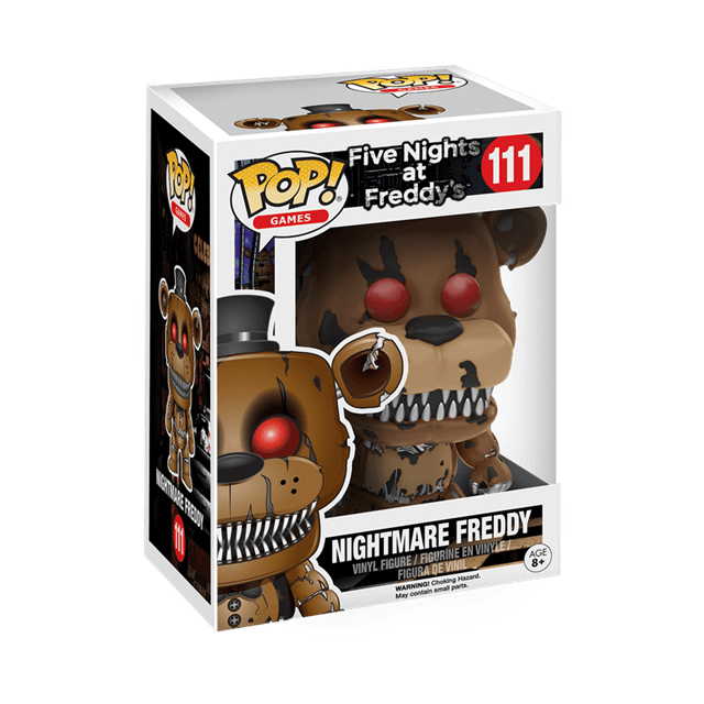 Nightmare Freddy 111 Five Nights At Freddy's Funko Pop Vinyl - 2