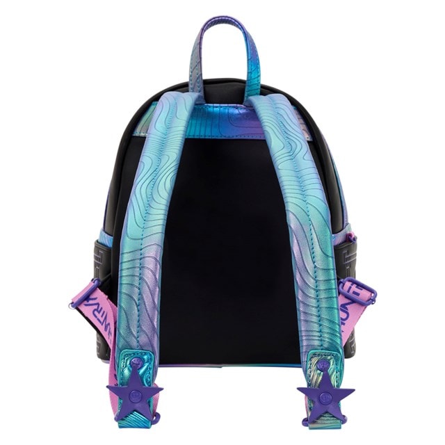 K-Pop Demon Hunters Huntrix Loungefly Mini Backpack With Photocard Holder Bag Charm - 5