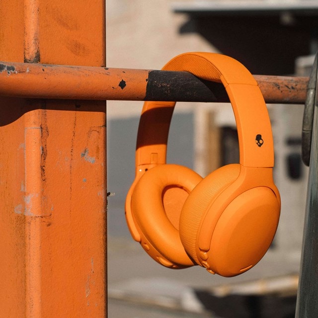 Skullcandy Crusher ANC 2 Hazard Orange Active Noise Cancelling Bluetooth Headphones - 10