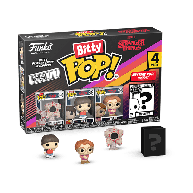 Demogorgon Stranger Things Funko Pop Bitty 4 Pack - 1