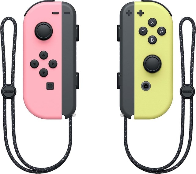 Nintendo Switch Joy Con Pair (Pastel Pink/Yellow) - 2