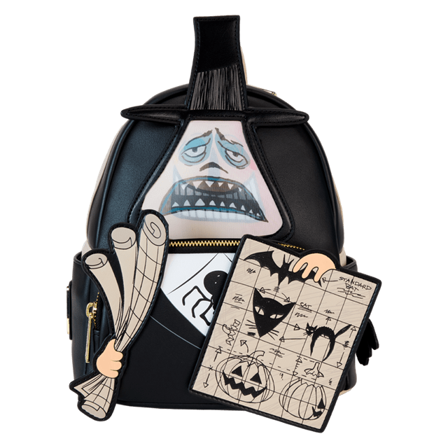 Mayor With Halloween Plans Nightmare Before Christmas Lenticular Loungefly Mini Backpack - 2