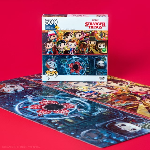 Upside Down Stranger Things Funko Pop Puzzles - 1