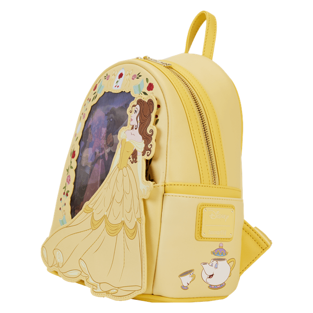 Belle Lenticular Mini Backpack Beauty And The Beast Loungefly - 3