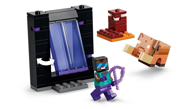 Nether & End Portal Journey Minecraft LEGO - 4