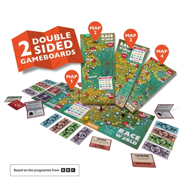 Race Across The World Board Game - 2