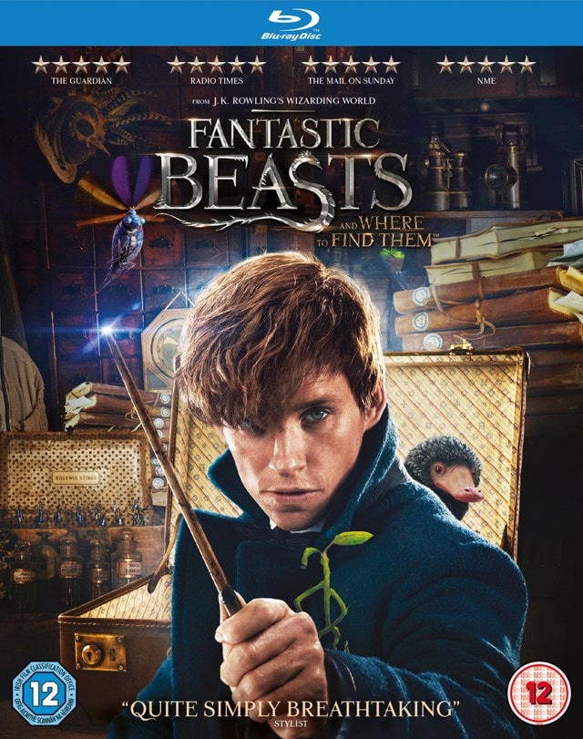 Fantastic Beasts And Where To Find Them Blu Ray Free Shipping Over 20 Hmv Store