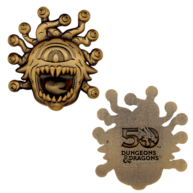 Dungeons & Dragons Beholder Twin 50th Anniversary Medallion Set - 4