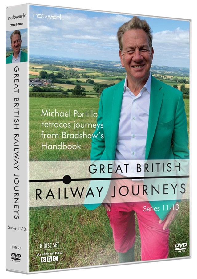 great british railway journeys dvd box set