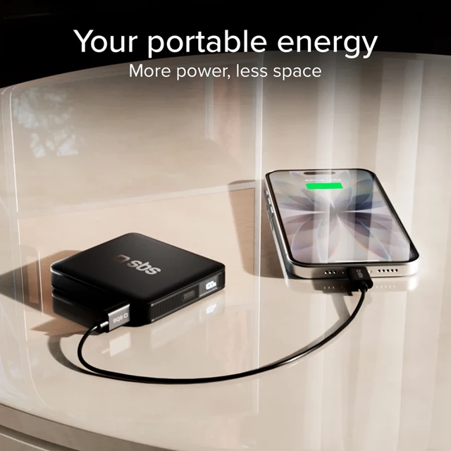 SBS Ultra Compact 5000mAh Power Bank - 11