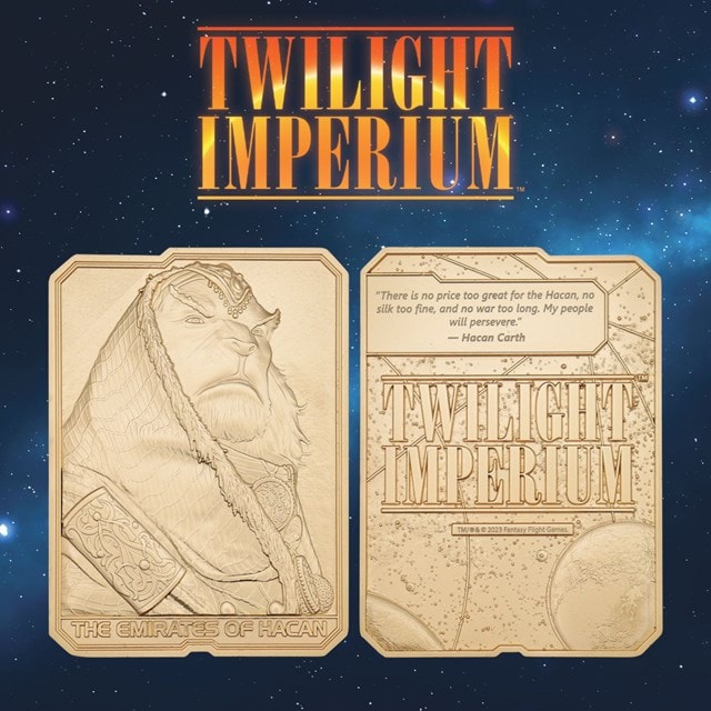 Emirates Of Hacan Twilight Imperium Limited Edition Ingot - 1