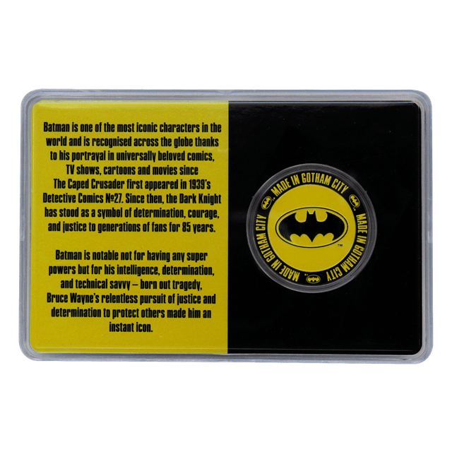85th Anniversary Limited Edition Batman Collectible Coin - 3