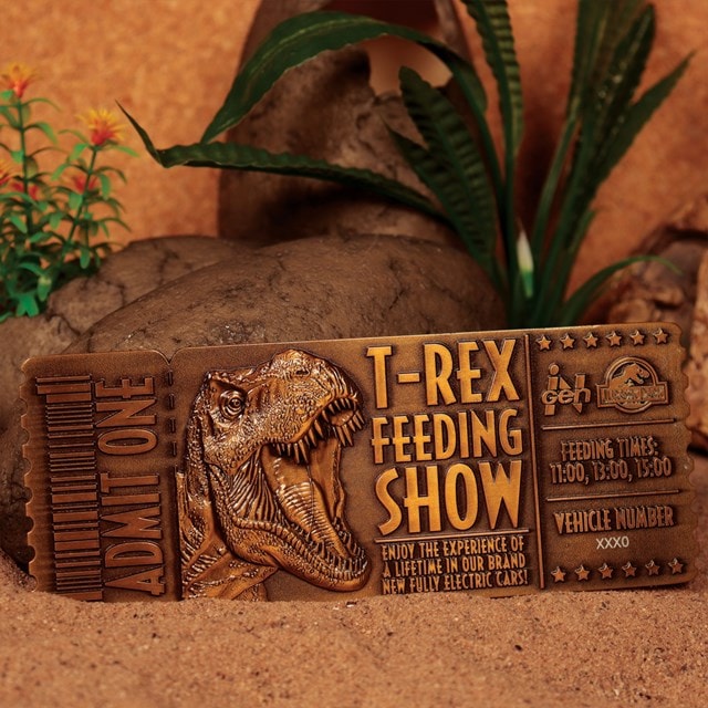 Jurassic Park Feeding Show Replica Ticket - 6