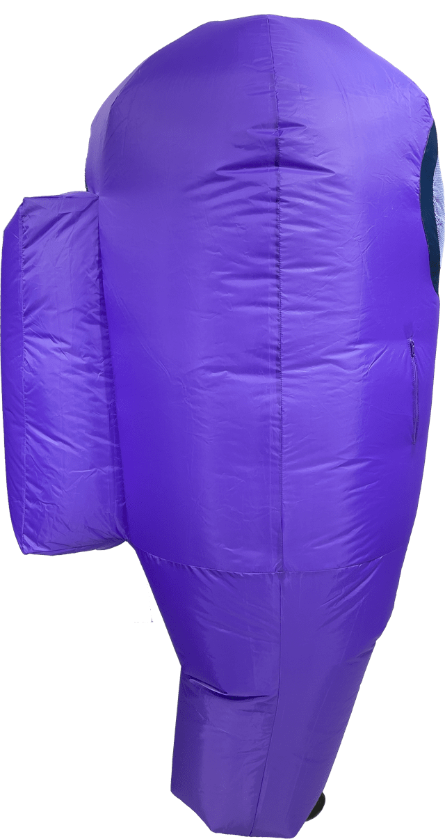 Among Us: Purple (Size 2 Kids) Official Inflatable Costume - 6