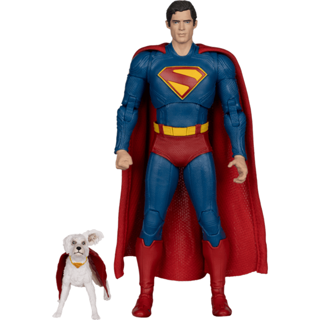 Superman With Krypto The Superdog Superman 2025 McFarlane Figurine - 2