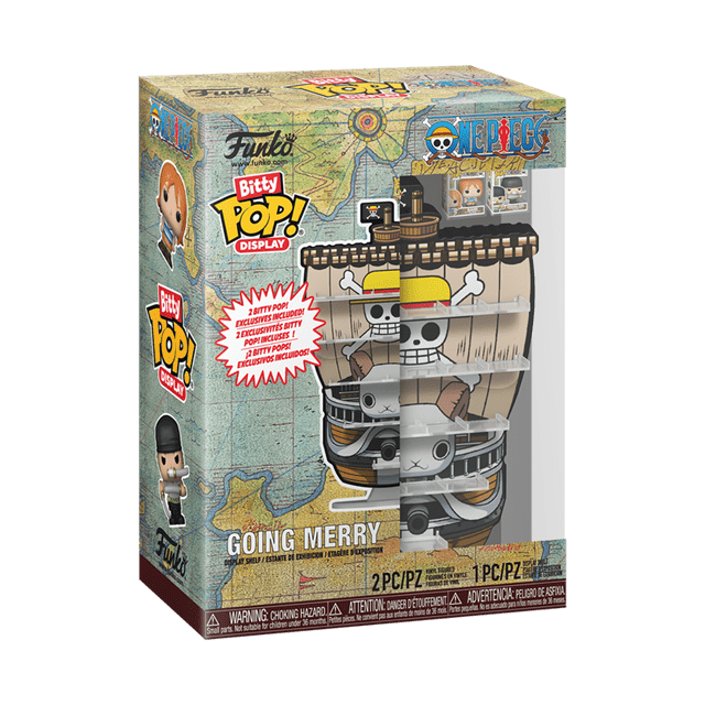 Going Merry One Piece Funko Bitty Pop Display Stand - 4