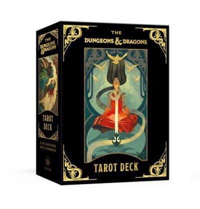 The Dungeons & Dragons Tarot Deck A 78-Card Deck And Guidebook Card Game - 1