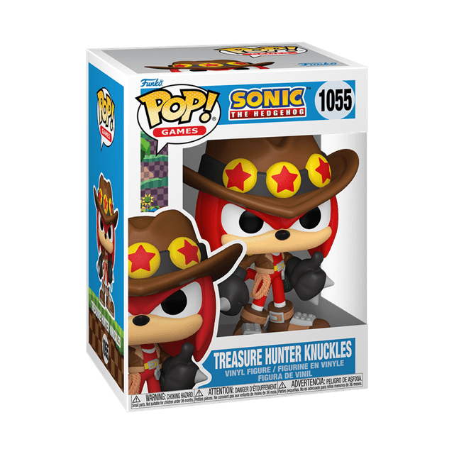 Treasure Hunter Knuckles 1055 Sonic The Hedgehog Funko Pop Vinyl - 2