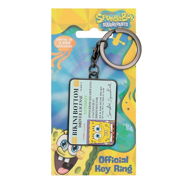 Driver License SpongeBob SquarePants Keyring - 4