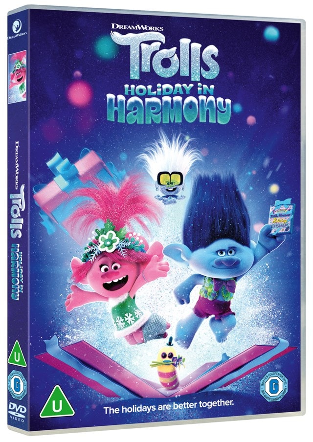 Trolls Holiday in Harmony DVD Free shipping over £20 HMV Store