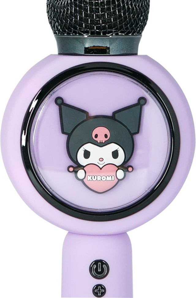 OTL Kuromi Karaoke Microphone and Bluetooth Speaker with LED lights - 3