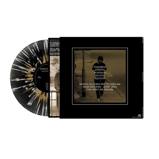 Executing Nostalgia - Black Gold White Splatter - 3