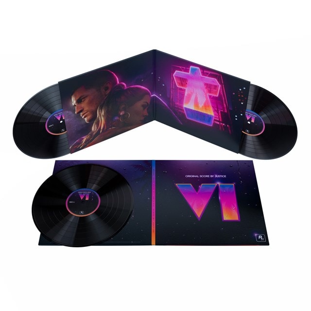 Grand Theft Auto VI: Original Score By Justice - 3LP - 2