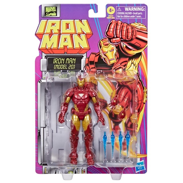 Iron Man Model 20 Comics Marvel Legends Series Action Figure - 9