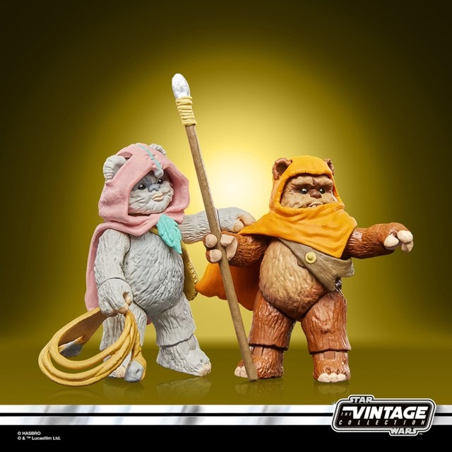 Wicket W. Warrick & Kneesaa Star Wars Ewoks Action Figures 2-Pack - 2