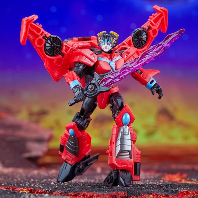 Transformers Legacy United Deluxe Class Cyberverse Universe Windblade Converting Action Figure - 8