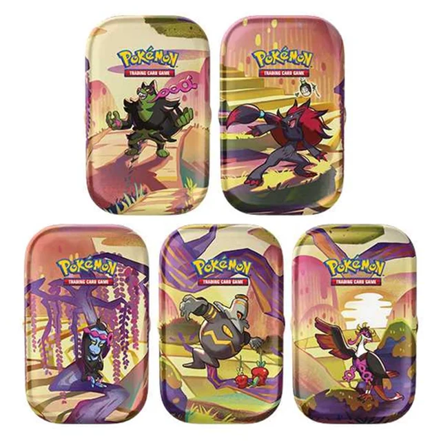 Scarlet & Violet 6.5 Shrouded Fable Mini Tins Pokemon Trading Cards - 1