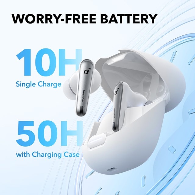 Anker Soundcore Liberty 4 NC White Noise Cancelling True Wireless Bluetooth Earphones - 5